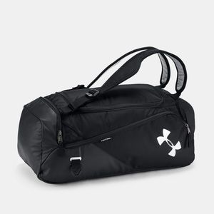 NWOT Men's Under Armour Black Duo Backpack Duffle
